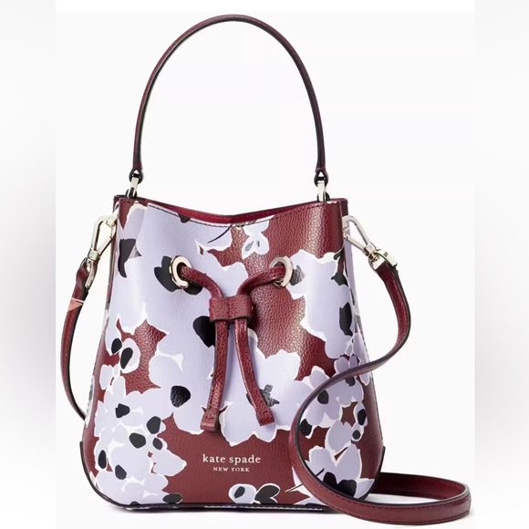 kate spade Handbags - NEW KATE SPADE EVA WILDFLOWER BOUQUET SMALL FLORAL BUCKET CROSSBODY‎ BAG